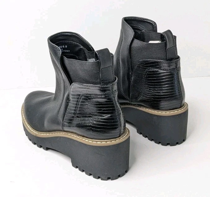 Botas de cuña DV by Dolce Vita Rango, negras, para mujer 6,5 Foto 4 de 4