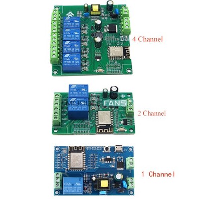 1/2/4 Channel 5V Relay Module ESP-12F Development Board for Arduino Raspberry