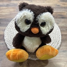Aurora Taddle Toes Winks Owl Plush 11  Stuffed Animal Plushie