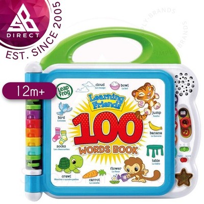 Leap Frog Lernfreunde 100 Wörter Buch Vorschule pädagogisches Spielbuch