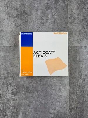 Acticoat Flex 3 (66800399) 10x10cm - 12 Stück - PZN: 5372858