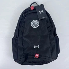Under Armour Hustle 5.0 Black Oreo New Backpack Unisex Black/White Gym Athletic