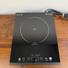 iSiLER CHK-CCA02 1800W Electric Induction Cooktop Tested Works