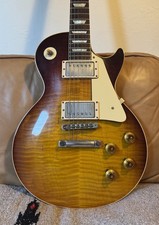 Highly Figured! 2018 Gibson Custom Shop Historic 1959 Les Paul Reissue r9 - Dark