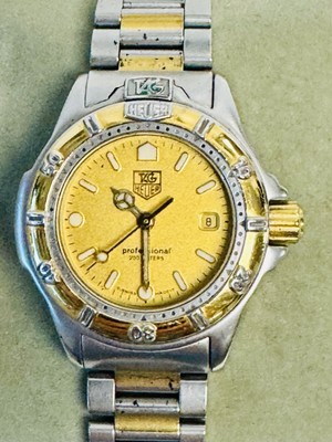 Tag Heuer 1995 Professional 200M Watch ref: 995.408A- Papers/Card