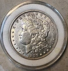 1897 $1 Morgan Silver Dollar, UNC - .773 oz of Silver !