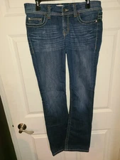 Women's BKE Payton Size 33.5 x 29 Blue Denim Bootcut Buckle Jeans