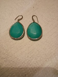 Silver And Turquoise Earrings