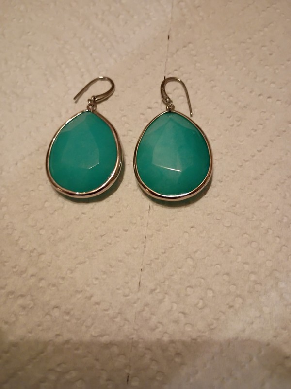 Silver And Turquoise Earrings