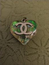 Silver Tone Zipper Pull Charm 