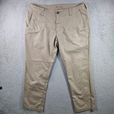 5.11 Tactical Men's Khaki Straight Fit Pants Size 38x30 Polyester Cotton Blend