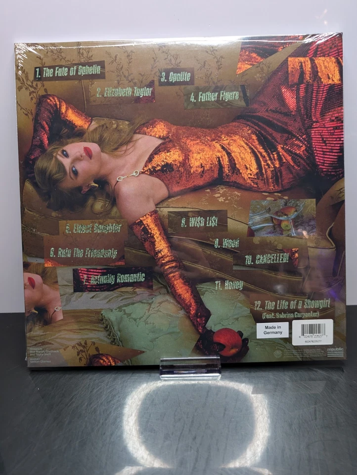 Life of a Showgirl The Shiny Bug Edition Wintergreen Onyx Marbled Vinyl -IN HAND - Image 2 of 3