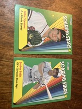 1990 Fleer - Soaring Stars Junior Felix #9 & Mike Stanton #2