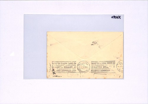 CYPRUS KGV Cover Limassol EGYPT Alexandria 1934 {samwells-covers}XH184 - Bild 5 von 10
