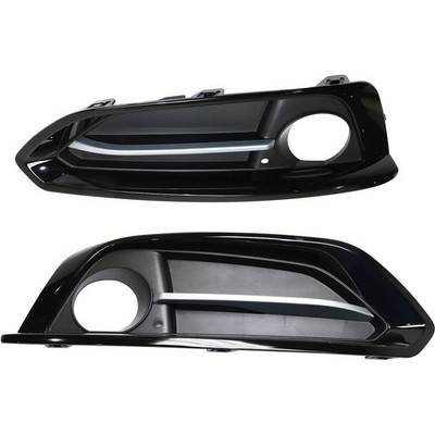 Fog Light Trim For 2014-2016 BMW 228i Set of 2 LH and RH Side Grille