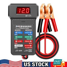 Bt-171 12v Car Battery Load Tester Cranking Charging System Analyzer Universal
