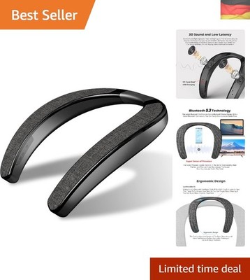 Smaloyd Bluetooth Lautsprecher Tragbarer, Wireless-Neckband,Theater Stereo Su...