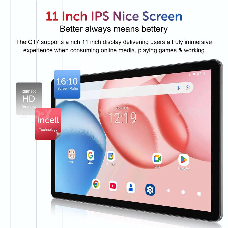 2025 New Tablet PC Android 15 Tablet 16GB+256GB 5GWiFi 8-Core 8000mah IPS 11.0in - Image 4 of 4