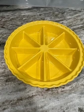 Celebrate It 10.5 Inch Individual Pie Quiche Pie Tart Pan Yellow