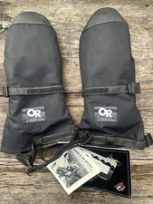 OR Outdoor Research Modular Mitt Mitten Black Extreme Cold Weather L USA Goretex