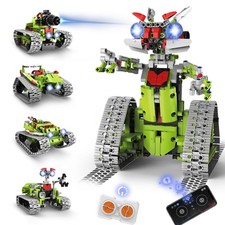 STEM Robot Building Kit - 5 in 1 APP Remote Control 705 Pcs for Kids 8-16