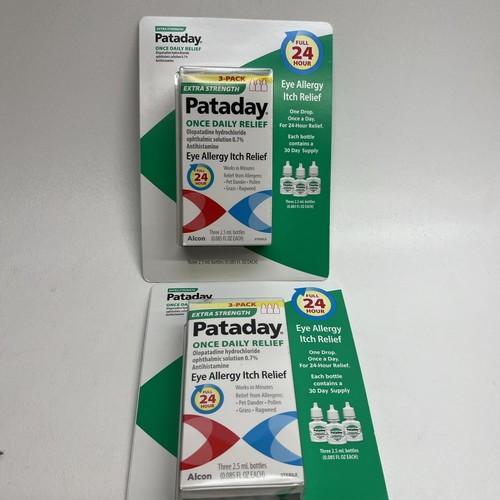 Pataday Extra Strength Once Daily Antihistamine Eye Drops, 7.5 ml, 2 ...