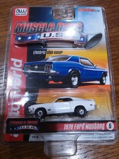Auto World '70 Ford Mustang Boss 429 Muscle Cars USA Slot Car White