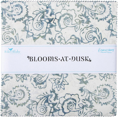 Blooms at Dusk 10'' Stacker - 42 Layer Cake Squares by Riley Blake