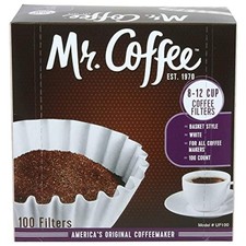 Mr. Coffee 8-12 Cup Filters, Box, Assorted, 1...