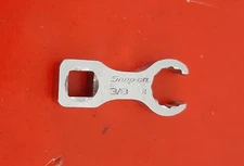 Snap-On Tools 1/4" Drive Crowfoot Wrench 3/8" TMRX12 12pt Point USA Engraved