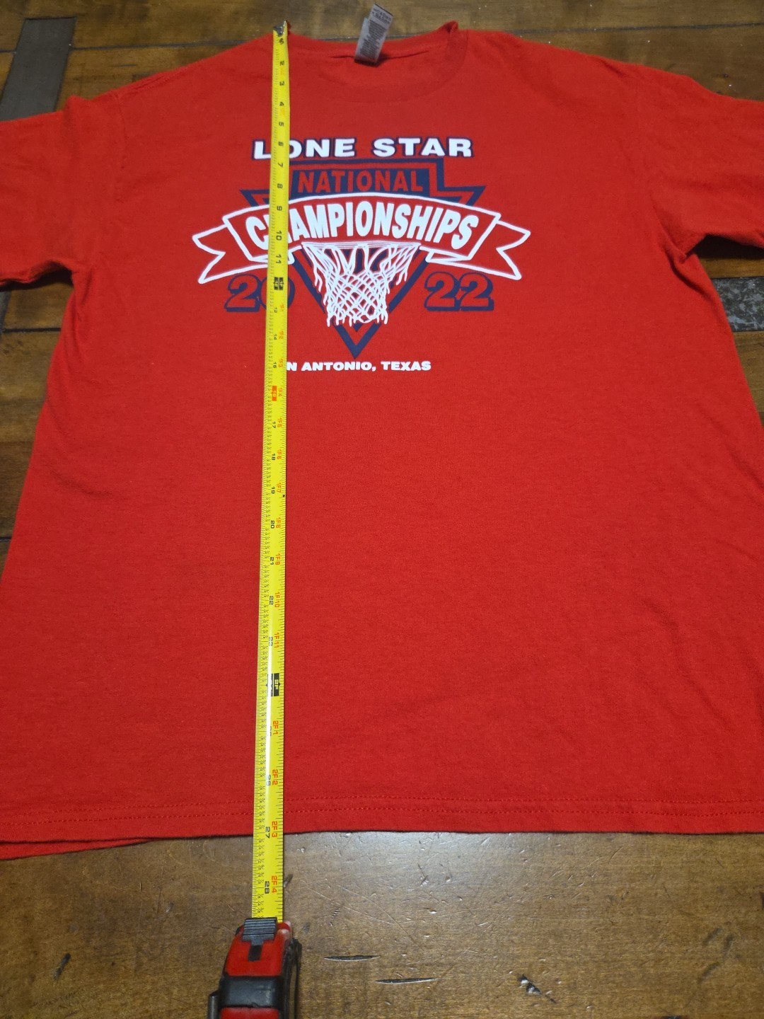 Lone Star National Championships 2022 Basketball T-Shirt San Antonio TX  Med image 5