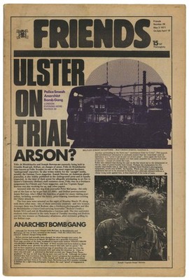 Frendz/Friends Magazine/Newspaper No 28 May 3 1971 Ulster on trial IRA Ireland
