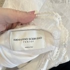 Ermanno Scervino Junior Girls White Lace Ball Gown Puff Sleeve Dress Size 4A-104 — photo 4