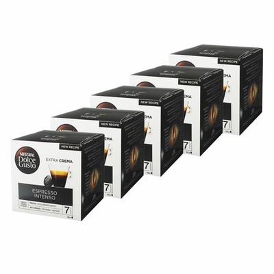 Nescafé DOLCE GUSTO Espresso Intenso,Stark, Kaffee, KaffeeKAPSEL, 5 x 16 KAPSELN