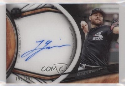 2018 Topps Tribute 193/199 Lucas Giolito #TA-LG Auto 0x1