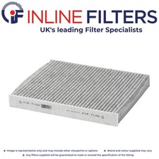 Cabin Air Filter for Volkswagen Polo 1.4 i Bi-Fuel w/1390 82P 4 Cyl Eng 2010/04-