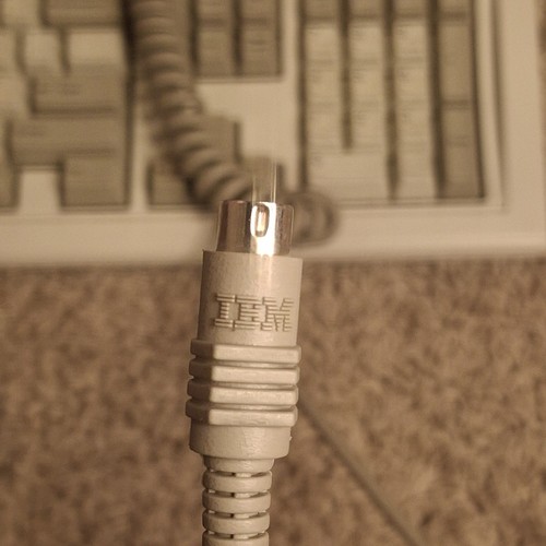 IBM Model M Mechanical Keyboard 1391401 Vintage 1990 W/ Cable Untested NO Z KEY - 第 7/12 張圖片