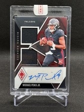 2024 Phoenix Michael Penix Jr Rising Rookie Dual Patch Auto Silver /149 RPA RC