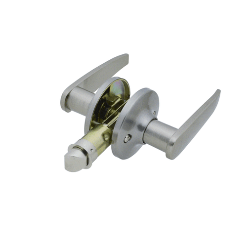 Global Link RV Interior Non-Locking Passage Leverset, Brushed Satin Nickel - Bild 2 von 2