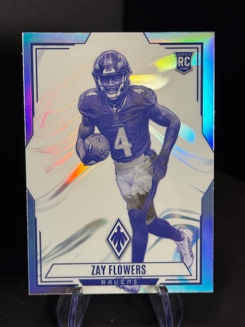 2023 Panini Phoenix - Contours Zay Flowers #CON-12 (RC)