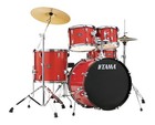 Tama Stagestar 5-pc Drum Kit (Incl. Cymbals/Hardware) - Candy Red Sparkle