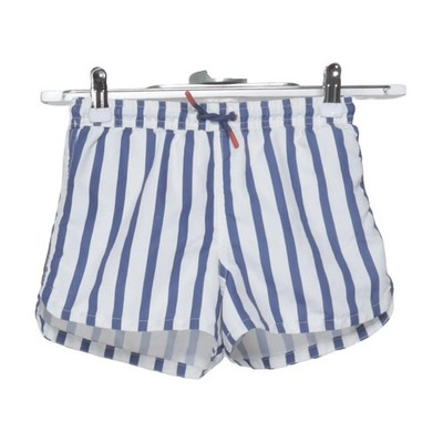 Zara, Badeshorts, Größe: 130, Blau/Weiß, Streifen, Jungen #RtP