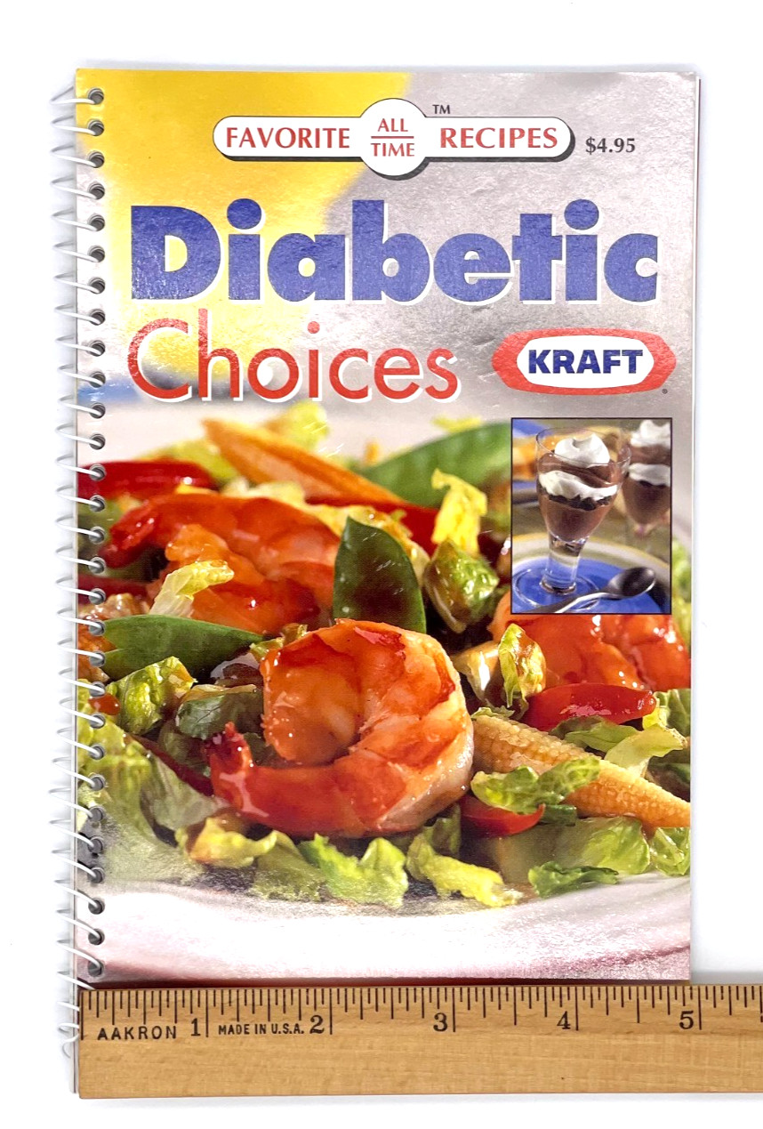 6 Diabetic Cookbooks Recipes Desserts Snacks Kraft Equal Vintage 2000's