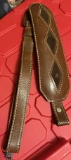 Padded Torel Leather Gun Sling #48xx ? Diamond Pattern