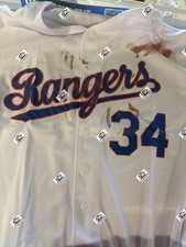 Nolan Ryan Texas Rangers #34 Bloody Lip Promo...