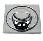 D3201-26 Roman Tub Drain Trim with 4-1/4 OD Tile Square Polished Chrome