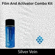 Hydro Dip  Film Activator Combo Kit HD-I-2 Silver Vein