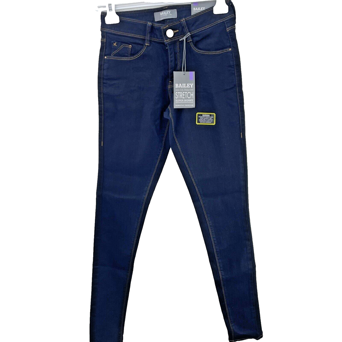 Dorothy Perkins Super Skinny Jeans Bailey Ultra Stretch, Size UK