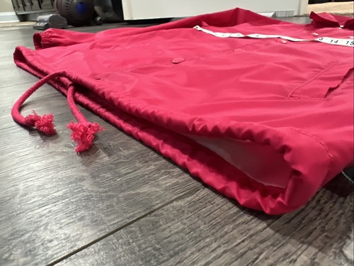 Vans Snap Jacket Parka Hot Pink Men’s Medium OTW Off The Wall Custom Classics - Picture 6 of 9