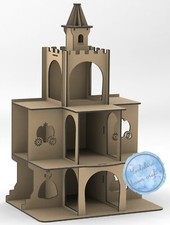 Y392 PRINCESS CASTLE CUPCAKE CANDY CART STAND MDF DONUT WALL PROSECCO WALL